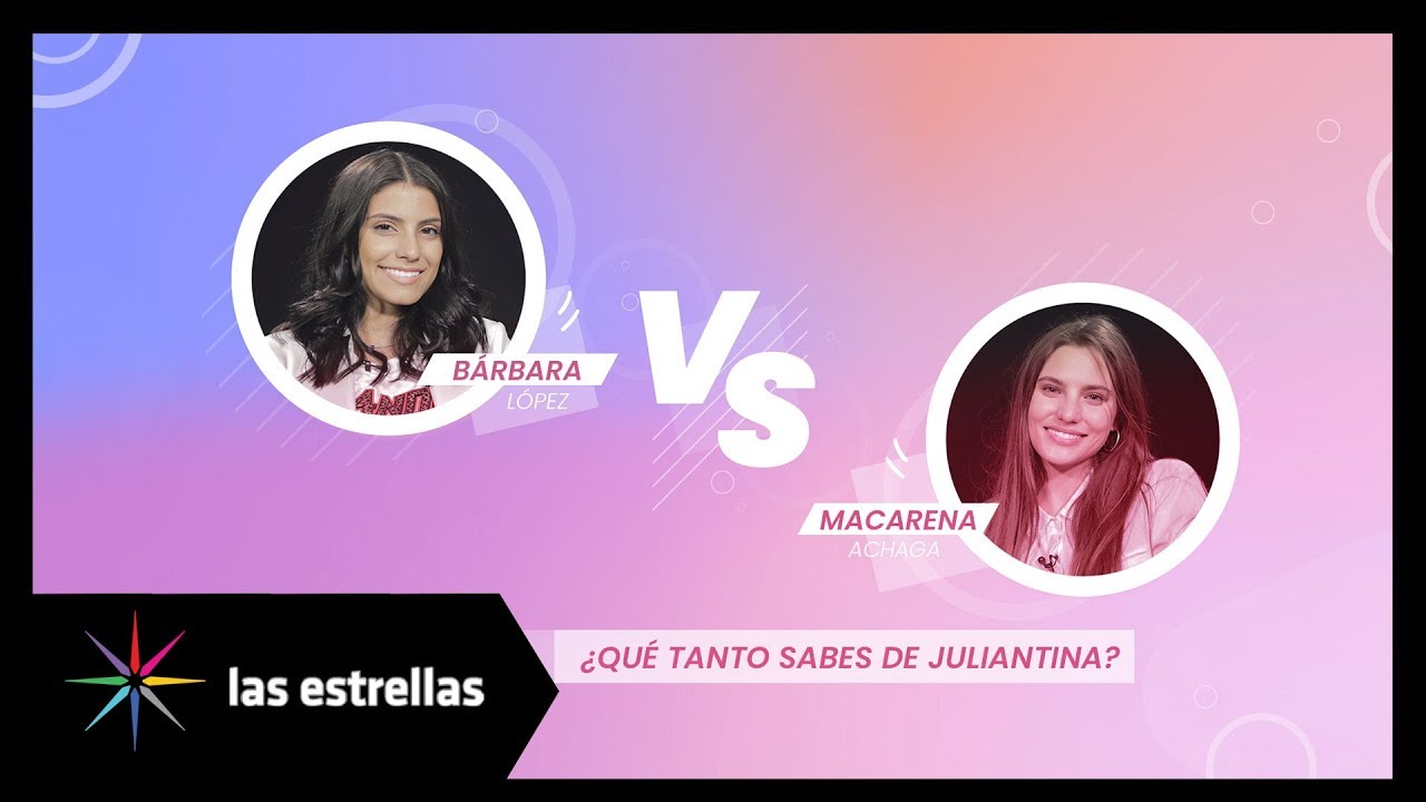 ¡Juliana y Valentina se enfrentan en un divertido quiz! | Las Estrellas