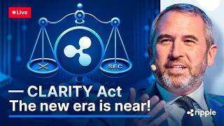 LIVE: Brad Garlinghouse on the CLARITY Act — What It Means for XRP, Ripple & Crypto Regulation