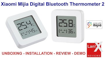 Xiaomi Mijia BT Thermometer 2 (Unbox/Setup/Demo)