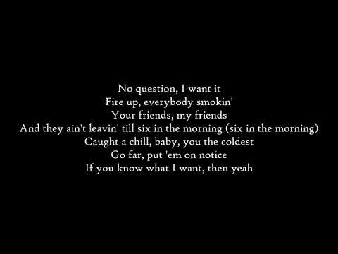 Justin Timberlake - Filthy - Lyrics