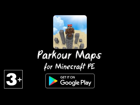 Parkour maps for Minecraft PE