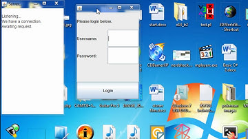 Java sockets progress