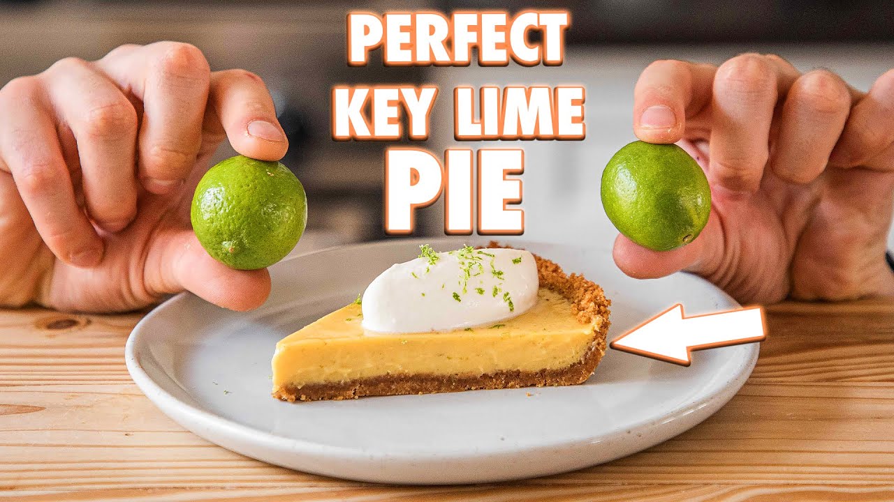 The Ultimate Key Lime Pie ENTIRELY From Scratch | Joshua Weissman