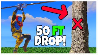 PLAYERS ZIPLINED INTO THIS TREE AND I STOLE THEIR LOOT!