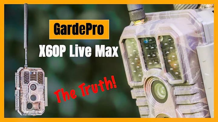 GardePro X60P Live Max Cellular Trail Camera Review