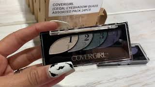 WHOLESALE MAKEUP - Covergirl Eyeshadow Quads Assorted  - WHOLESALE MAKEUP
