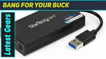 Best 4K Adapter? StarTech.com USB 3.0 to HDMI Adapter