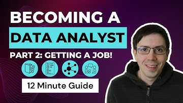 How to Become a Data Analyst: Part 2 - Getting a Job
