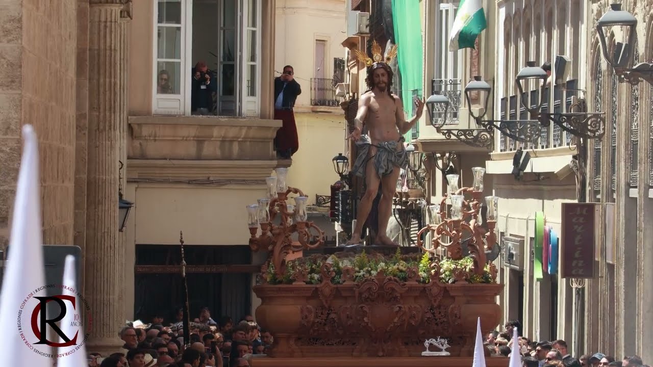 4K||Estación de Penitencia de la Hdad. del Resucitado – Almería 2025.