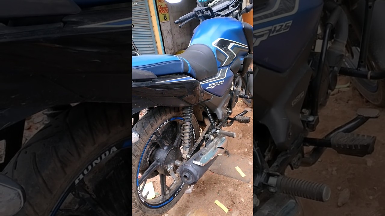 New Sp125 Wheel Look Sticker🔥 |New  Honda Sp 125 