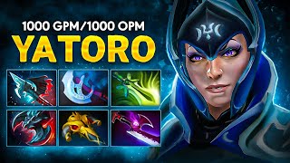 Yatoro雨 показал ЭТАЛОННУЮ ЛУНУ на 12.000 ММР — Luna Dota 2