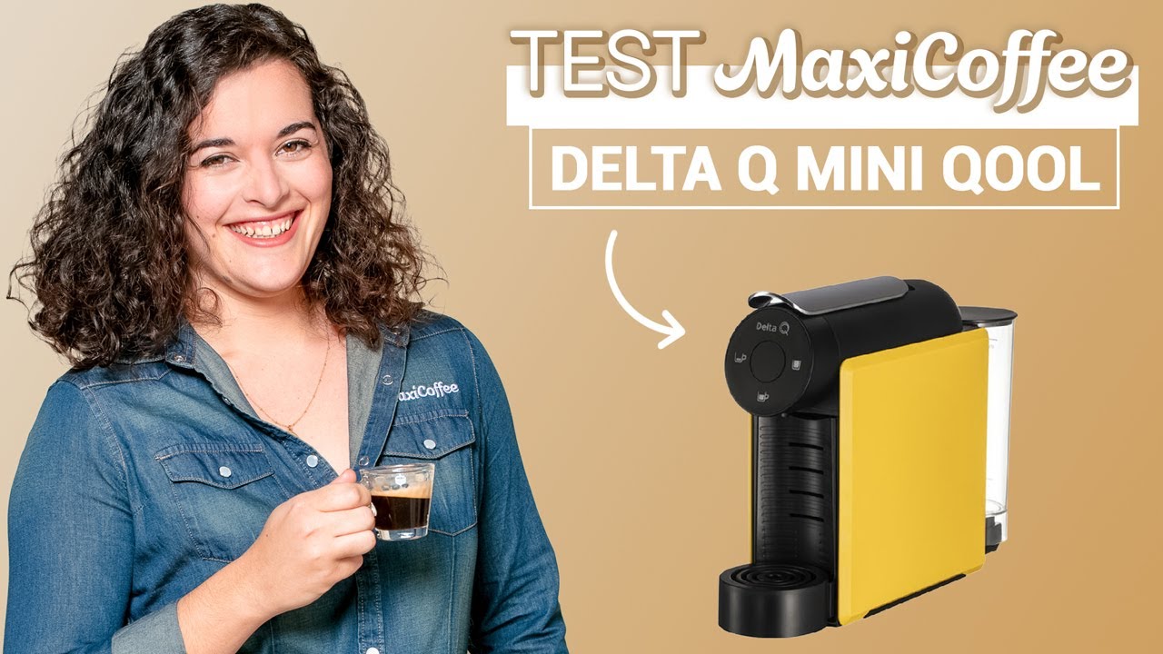 Machine à café capsules Delta Q Mini Qool - Grise