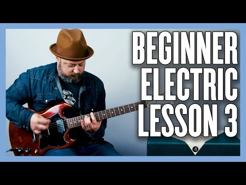 Beginner Electric Guitar Lesson 3 - Power Chords