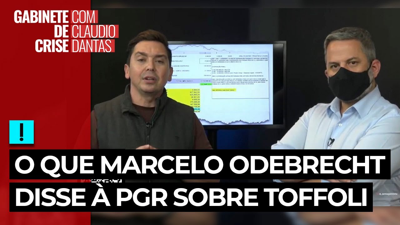 O que Marcelo Odebrecht disse à PGR sobre Toffoli