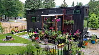 Tiny House for her Golden Years - She left everything behind!