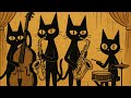 Black Cats in Rhythm: Stylish Deep Bass Jazz to Keep You Grooving & Working