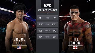 Bruce Lee vs. Goon - EA Sports UFC 2 - Dragon Fights 🐉