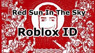 (OUTDATED) Red Sun In The Sky Roblox ID (china meme song)