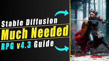 Stable Diffusion ControlNet Trick And RPG v4 Much Needed User Guide | RPG v4 Model User Guide