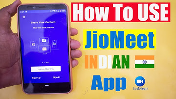 How to use Jio Meet App | How to Share Screen On JioMeet App | How To Use JioMeet App Tutorial