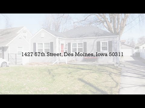 1427 57th Street, Des Moines, IA home video tour