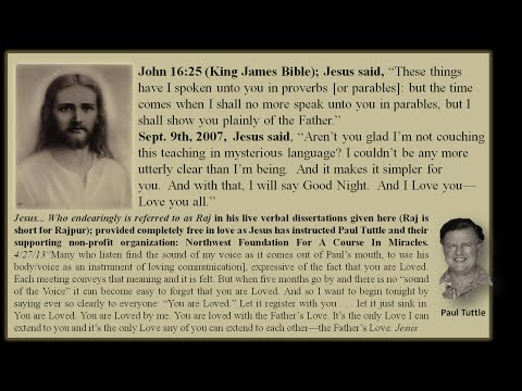 2015-04-18 Christ JeColleges' Personal Dissertations on ACIM