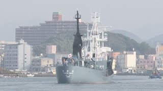 調査捕鯨船、南極海へ出港 山口・下関、再開後２回目