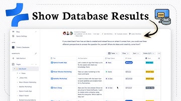 Hoe u databaseresultaten op een Confluence-pagina kunt weergeven