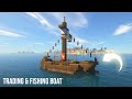 Minecraft Ancient Trading &amp; Fishing Boat Tutorial