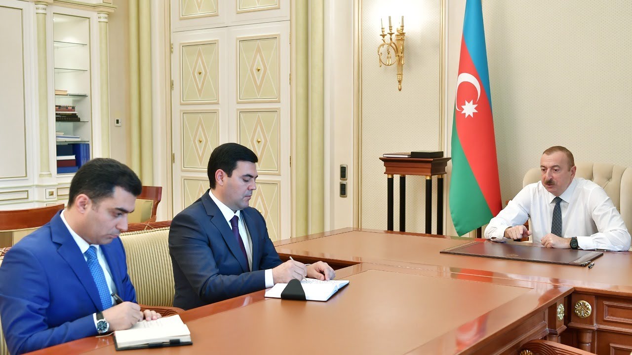 İlham Əliyev Yevlax və Xaçmazın yeni icra başçılarını qəbul edib
