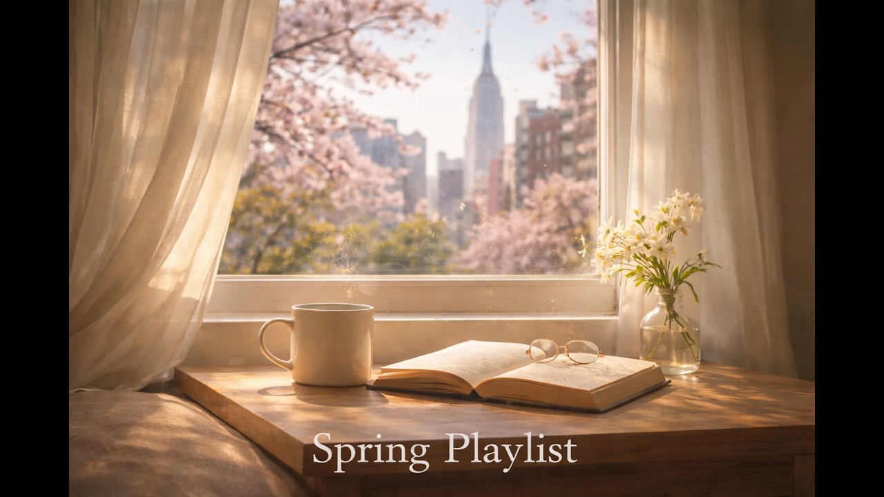[playlist]Spring Mornings in the City | Relaxing Urban Chill Playlist | Soft Pop & Ambient Vibes”