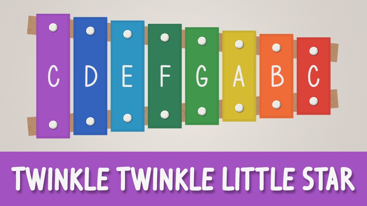 How to play Twinkle Twinkle Little Star on a Xylophone - Easy Songs ...