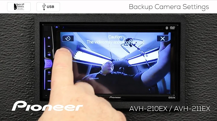 How To - AVH-210EX - Backup Camera Settings