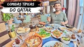 Download Lagu PROVANDO COMIDAS DO QATAR | do barato ao luxo MP3