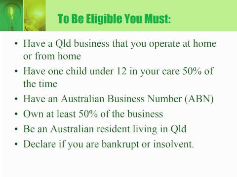 Home Based Business Grants Qld