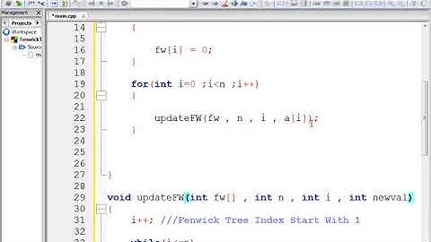 Fenwick Tree C++