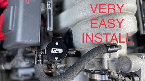 How to install an oil catch can 2006 Chrysler 300 srt8