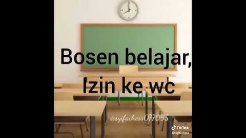 Males sekolah