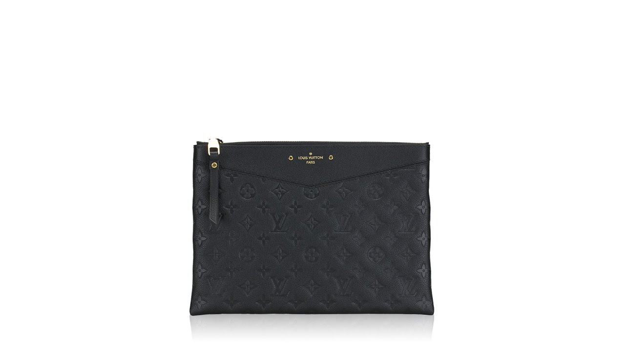 louis vuitton daily pouch black