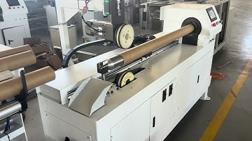 CC-1300 Fully Automatic Paper Tube Feeding Cardboard Core Cutting Machine