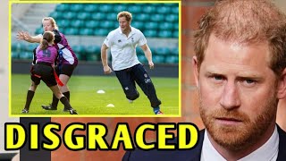 Prince Harry In SHOCK he was Shamefully HUMILIATED By  England Rugby Playerrs