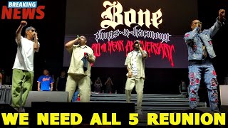 BONE THUGS 30 YEAR REUNION Was BEST CONCERT OF 2024 in Tennessee (Where is BIZZY BONE?)