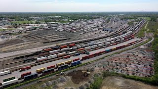 CSX's Avon Rail Yard Tour and Indianapolis Railfanning