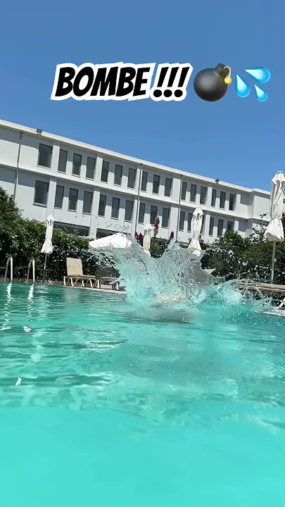Bombe !!! #jump #bomb #water #fun
