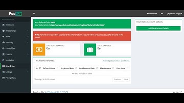 Refer and Earn module in POS Hub