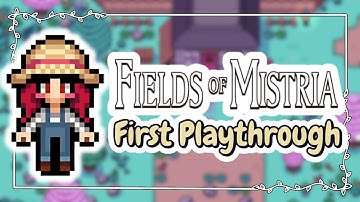 This New Farm Sim Is So Nostalgic | Fields Of Mistria: First Playthrough (EA)