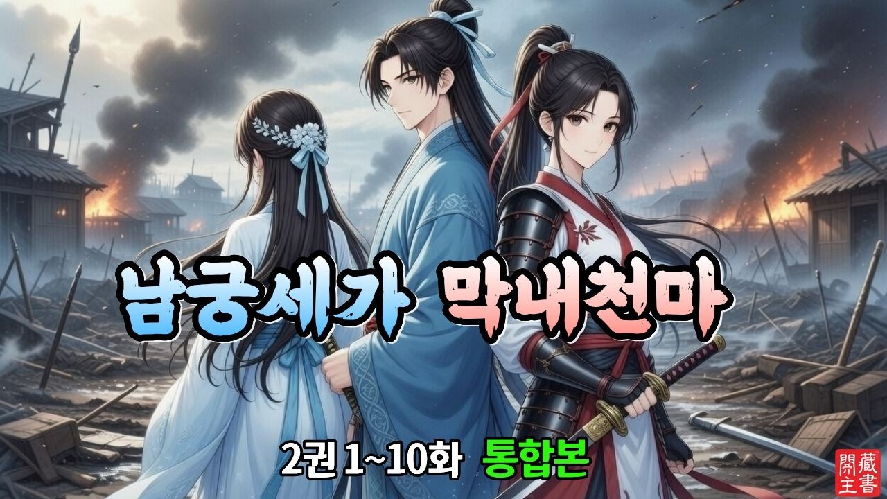 [남궁세가 막내 천마 2권 1~10화][무협 오디오북] 천년 전 천마의 도움으로 각성을 하는 막내 공자의 활약상