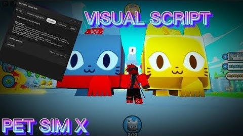PET SIMULATOR X VISUAL SCRIPT TITANIC/HUGE/FAKE PARTNER