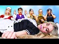 Surviving every giant clue game in real life netflix princess barbie