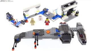 🔄 LEGO Star Wars B-Wing & Rebel Control Center from 2000 review! set 7180 re upload 20160420